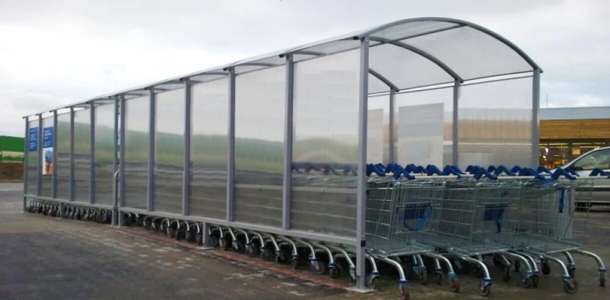 Supermarket Trolley Shelters