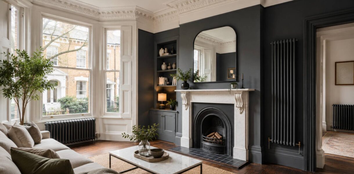 Victorian terrace heating