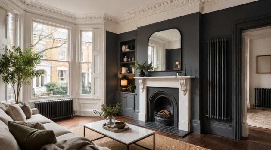 Victorian terrace heating